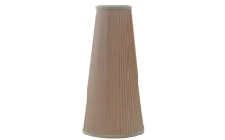 Hallbergs Margareta Plisserad Lampskärm Ø22cm Beige* Plisserade Lampskärmar