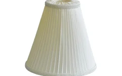 Margareta Plisserad Toppringskärm Ø22cm Beige