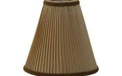 Margareta Plisserad Toppringskärm Ø22cm Guld