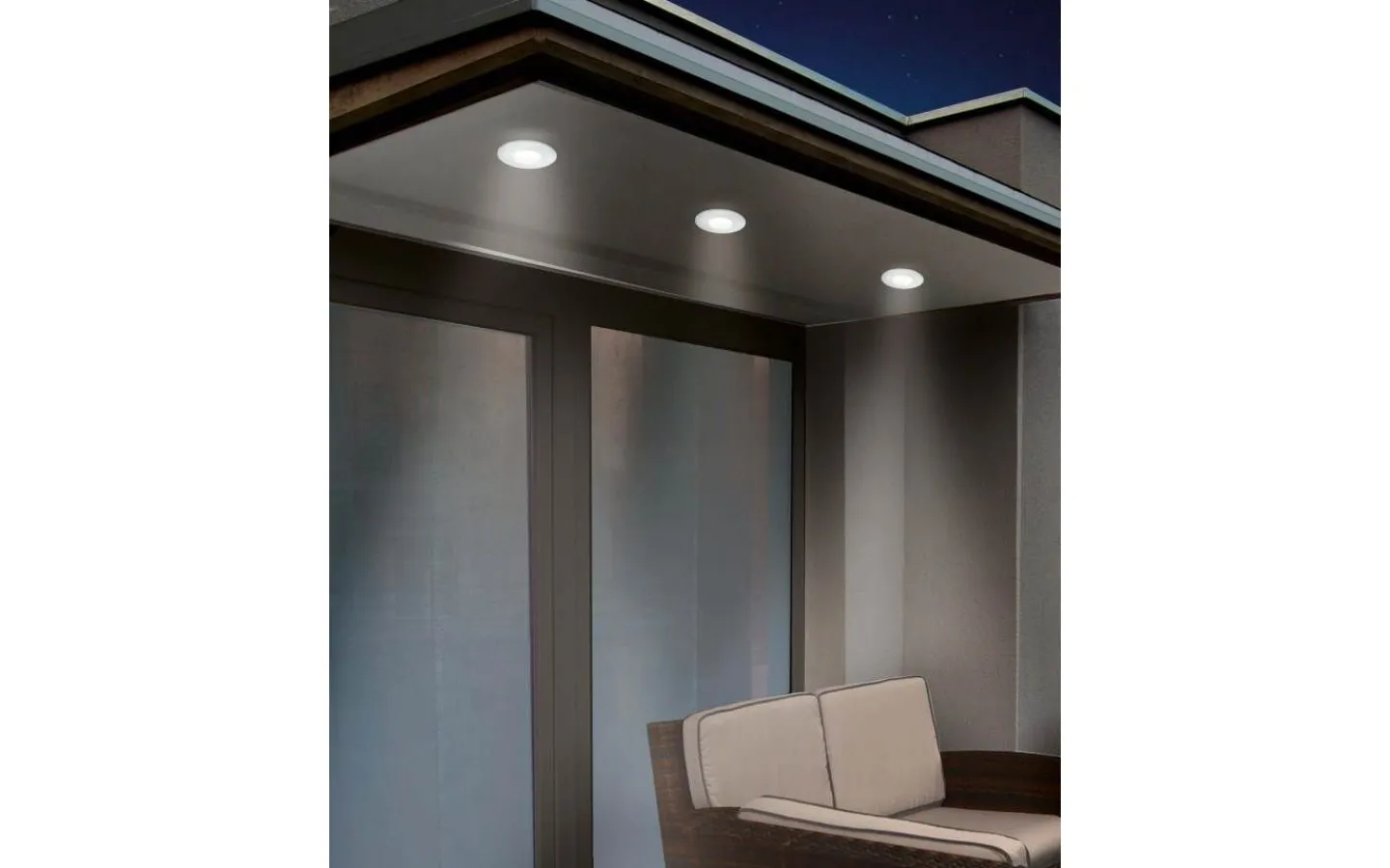 Eglo Margo Infälld Takspotlight Outdoor GU10 LED 3000K 4,5W Vit IP65* Infällda Spotlights Utomhus