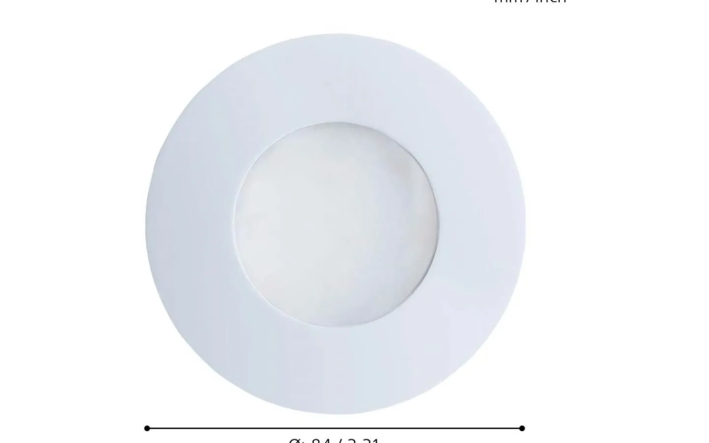 Eglo Margo Infälld Takspotlight Outdoor GU10 LED 3000K 4,5W Vit IP65* Infällda Spotlights Utomhus