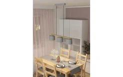 Avlånga Taklampor<Eglo Mariel Taklampa 91cm Grå