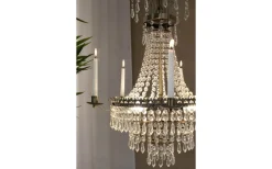 Marielund Kristallkrona Antik 50 cm 3xE14