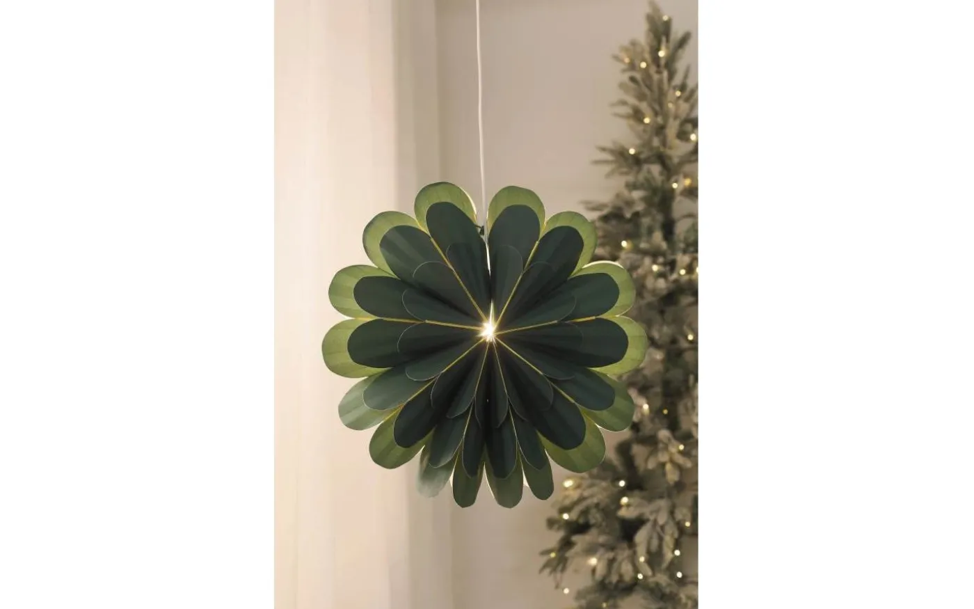 Marigold Julstjärna 45cm Grön