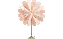 Visa Alla Julstjärnor|Julstjärnor På Fot<Markslojd Marigold Julstjärna på Fot 68cm Rosa/Mässing