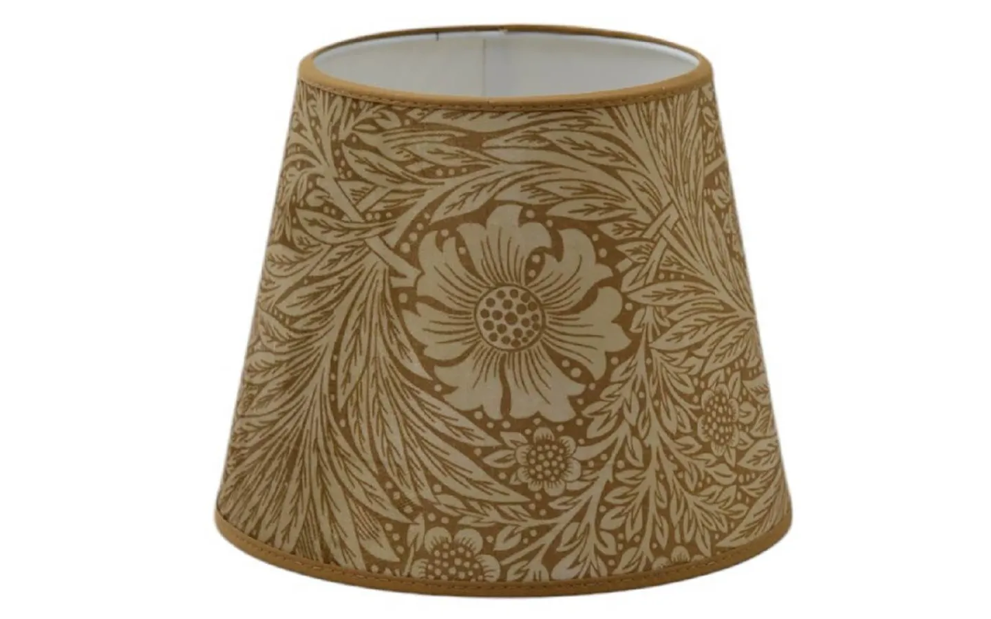 Mönstrade Lampskärmar<Hallbergs Marigold Velvet Lampskärm Ø25cm Ochre William Morris