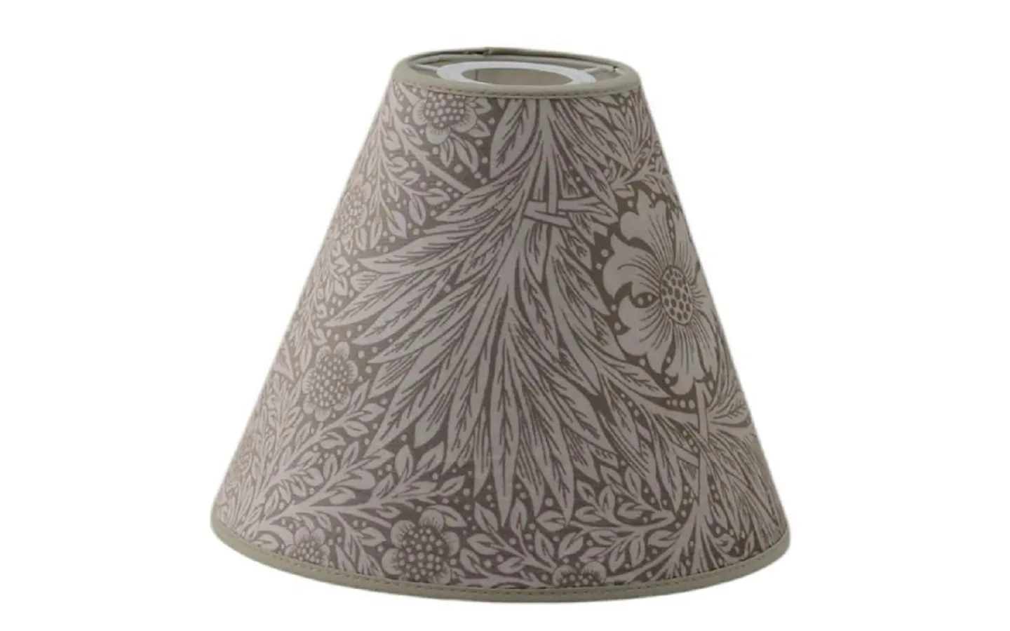 Toppringsskärmar<Hallbergs Marigold Velvet Toppringskärm Ø22cm Jute William Morris