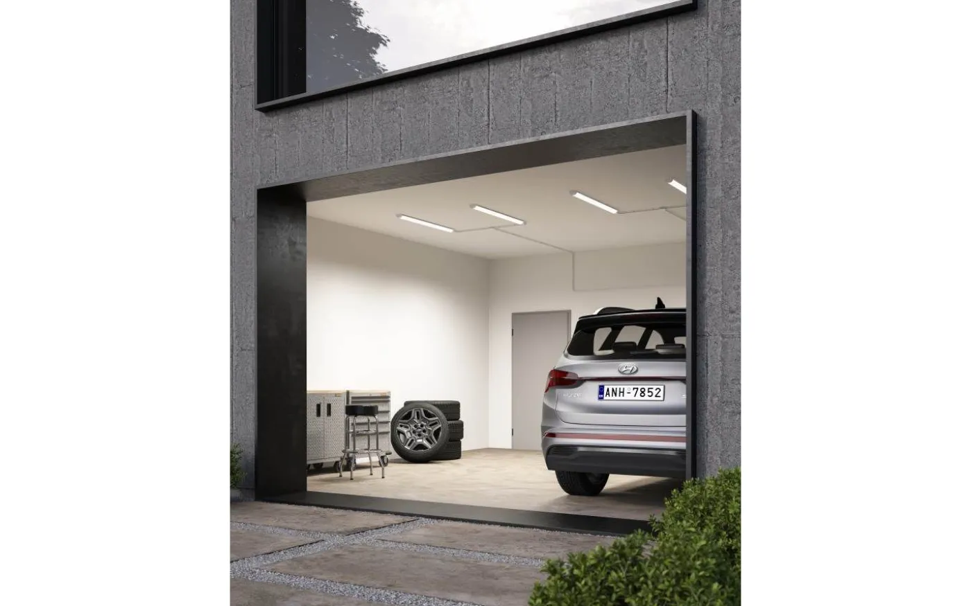 Marisol LED-Armatur 100cm LED 4000K 13,5W Vit IP65