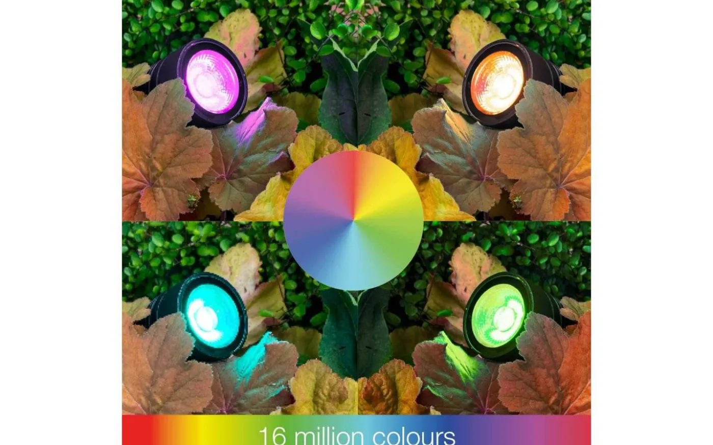 Markspotlight Arcus Svart LED RGB 9W Bluetooth Lightson