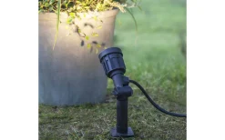 Star Trading Markspotlight LED 385lm 3000K 230V Svart IP65* Markbelysning