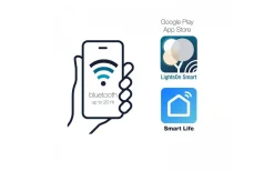 Lightson Garden Plug & Play<Lightson Markspotlight Nova Svart LED 2700K-6500K 480lm 6W Bluetooth