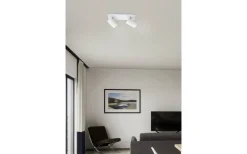 Trio Lighting Marley Spotlight 2-delad GU10 vit* Takspot Med 2 Lampor