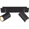 Takspot Med 2 Lampor<Trio Lighting Marley Spotlight 2-delad GU10 mattsvart