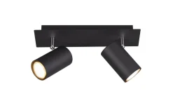 Takspot Med 2 Lampor<Trio Lighting Marley Spotlight 2-delad GU10 mattsvart