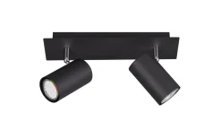 Takspot Med 2 Lampor<Trio Lighting Marley Spotlight 2-delad GU10 mattsvart