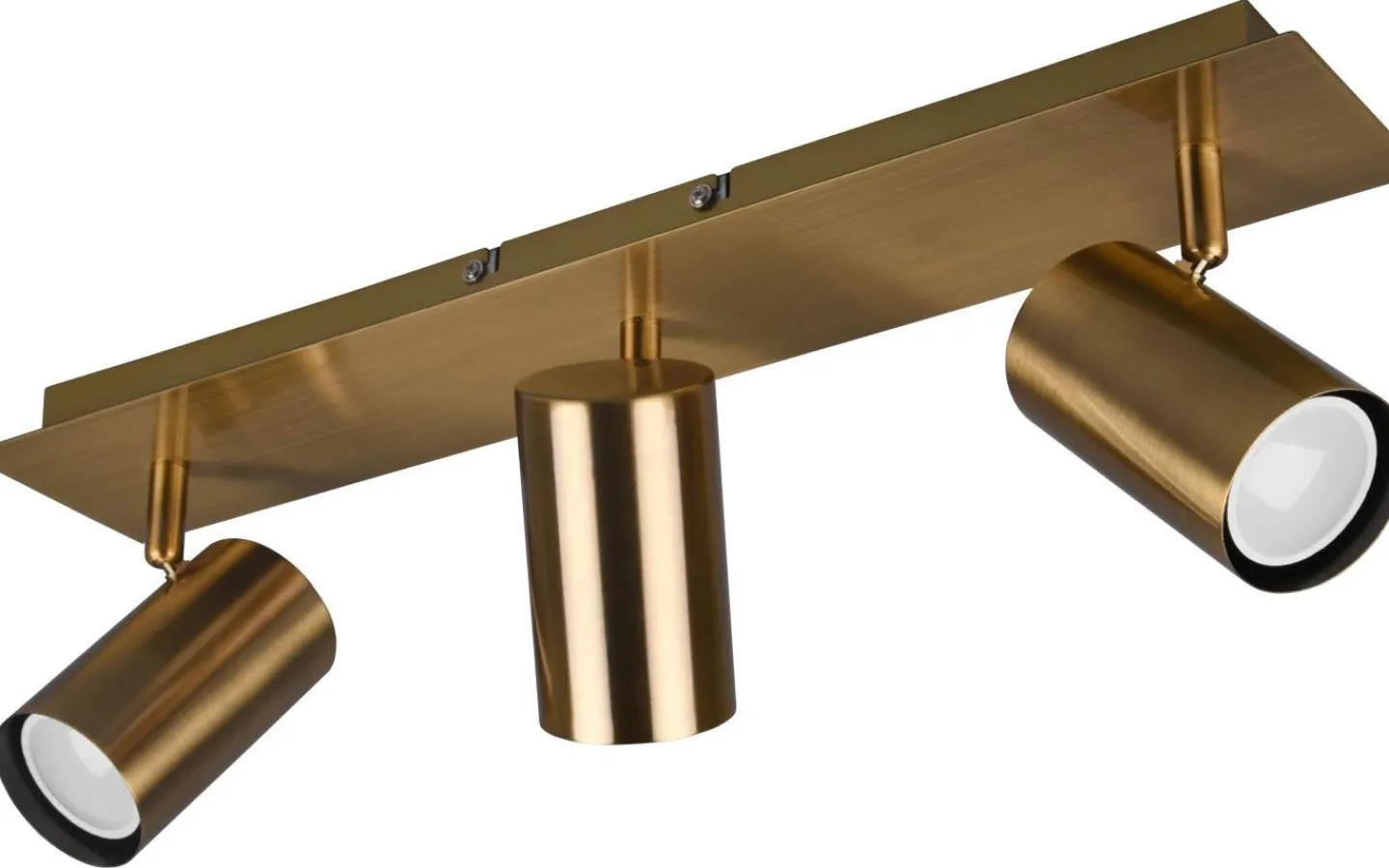 Avlånga Takspotlights|Takspot Med 3 Lampor<Trio Lighting Marley Spotlight 3-delad GU10 antikmässing