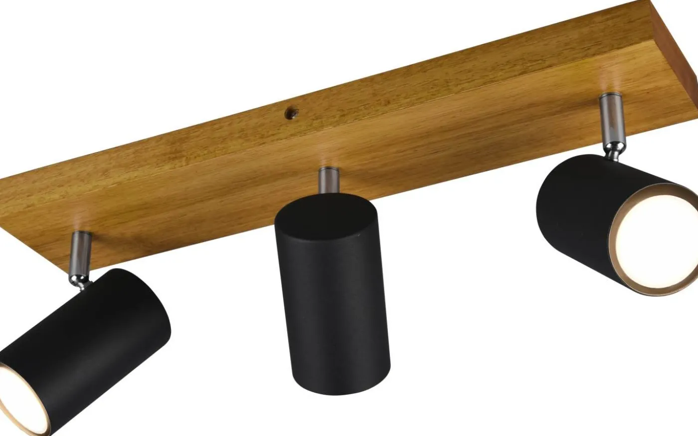 Marley Spotlight 3-delad GU10 matt svart/trä