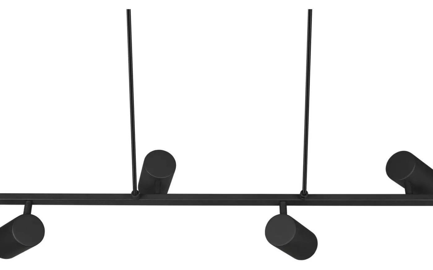 Marley Takpendel 4-delat 80cm GU10 mattsvart