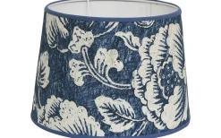 Mönstrade Lampskärmar<Hallbergs Marmorata Lampskärm Ø35cm Blå