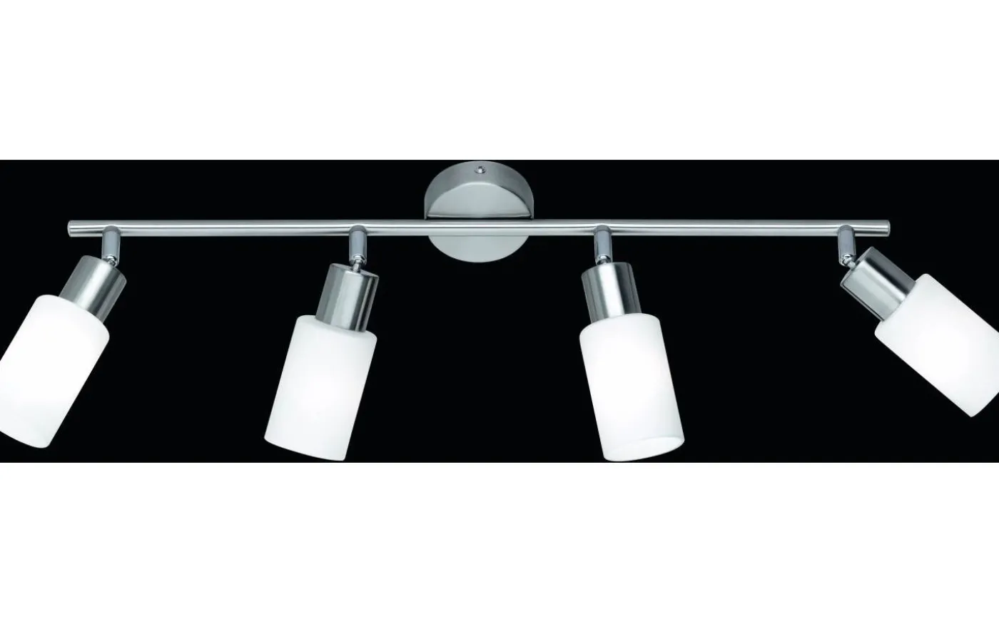 Mars Spotlight 4-delad E14 borstad stål