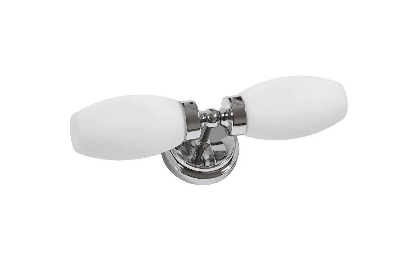 Badrumslampor Vägg<ArmaturHantverk Marstrand 2L Vägglampa Krom IP44