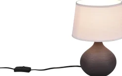 Bordslampor<Reality Martin Bordslampa E14 brun