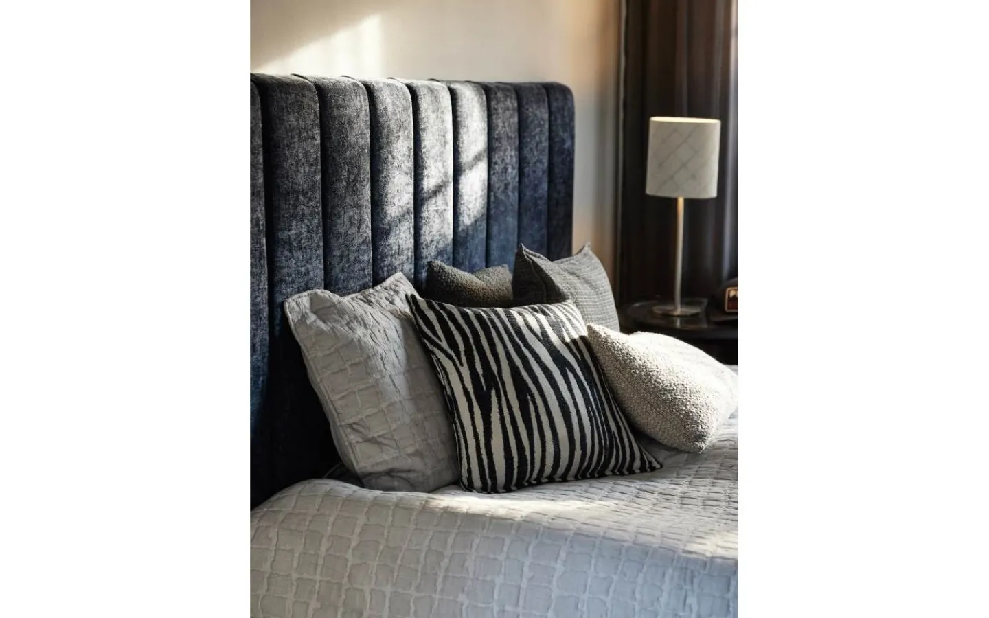 Svanefors Marty Kuddfodral 45x45cm Blågrå* Kuddfodral