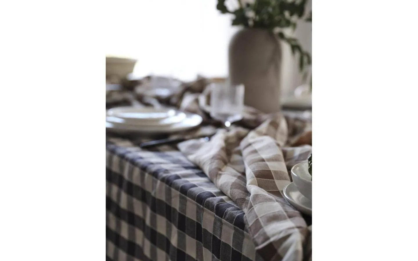 Svanefors Mary Duk Nougat 140x250cm* Bordsdukar|Inredning Jul