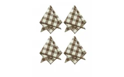 Svanefors Mary Servett 4P Nougat 45x45cm* Servetter & Servettringar