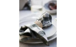 Svanefors Mary Servett 45x45cm Mossa* Servetter & Servettringar|Inredning Jul