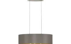 Eglo Maserlo Taklampa 78cm Cappuccino/Guld* Avlånga Taklampor