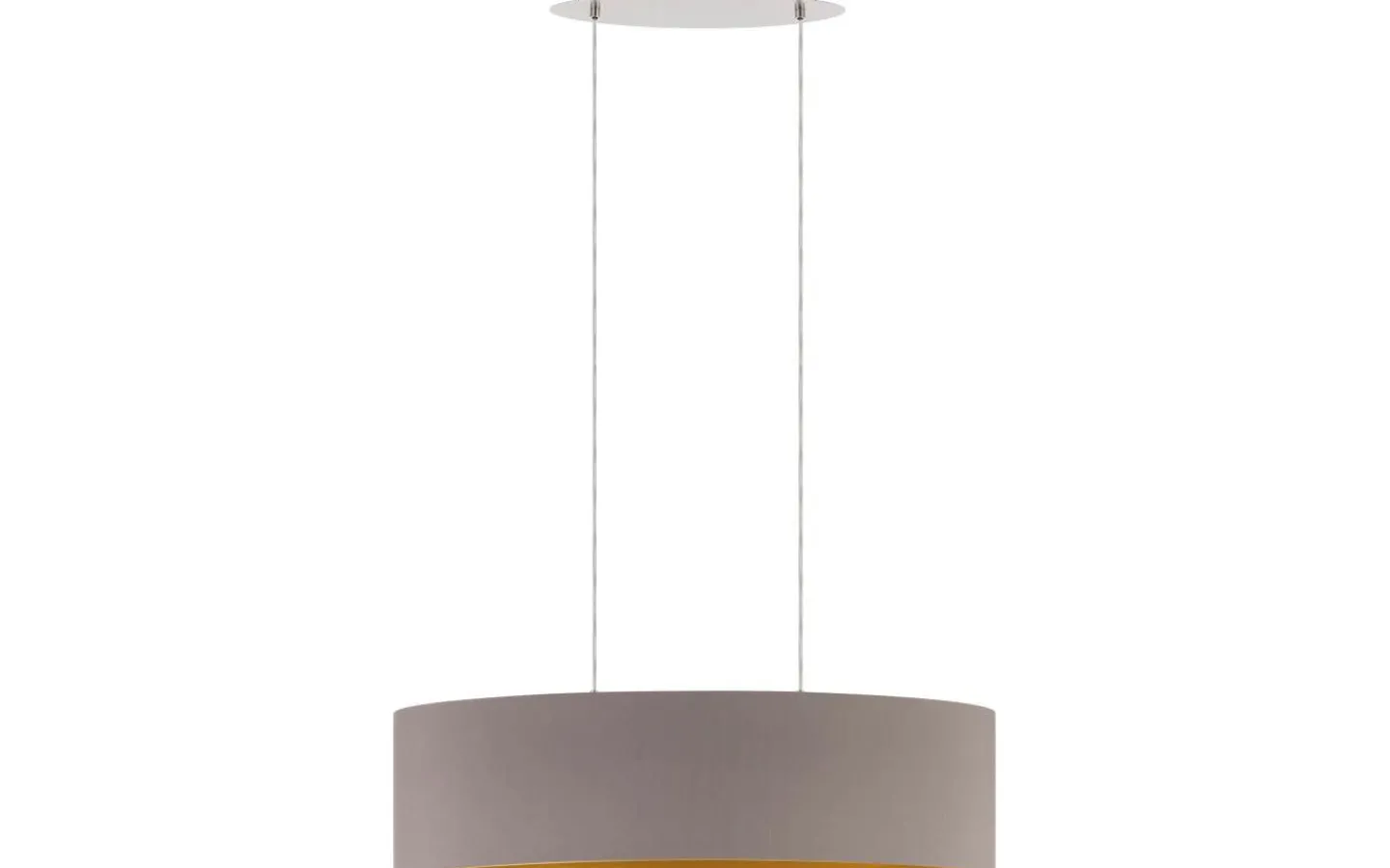 Eglo Maserlo Taklampa 78cm Cappuccino/Guld* Avlånga Taklampor