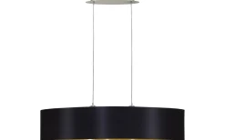 Avlånga Taklampor<Eglo Maserlo Taklampa 100cm Svart/Guld