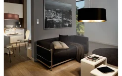 Eglo Maserlo Taklampa 53cm Svart/Guld* Stora Taklampor Ø50-69 Cm