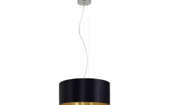 Eglo Maserlo Taklampa 53cm Svart/Guld* Stora Taklampor Ø50-69 Cm