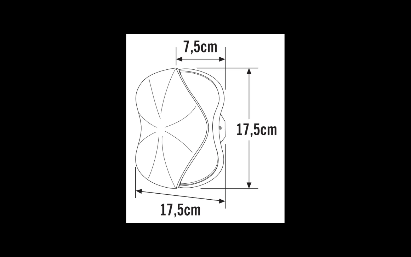 Konstsmide Matera Vägglampa LED 3000K 4W Antracit IP54* Vägglampor Utomhus