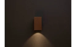Upp Eller Nedljus Lampor<Llitt Mathias I Vägglampa LED 3W 3000K Corten IP65