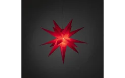 Julstjärnor Med Sladd|Julpynt Utomhus<Konstsmide Matrix Julstjärna 3D 60cm Röd IP44