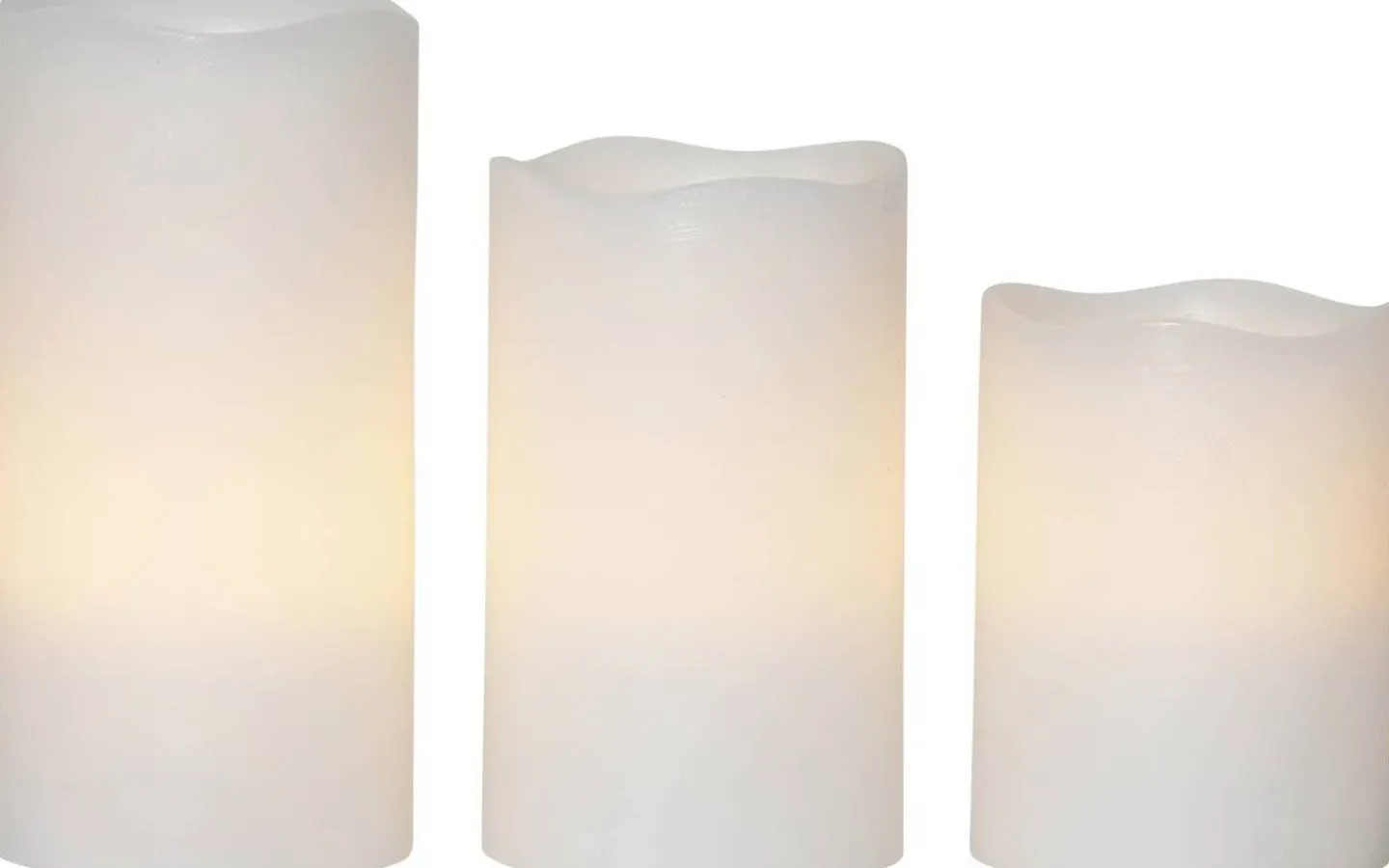 Blockljus Inomhus|Blockljus Inomhus<Star Trading May Batteridrivna Blockljus m. Fjärrkontroll 3-pack Vit