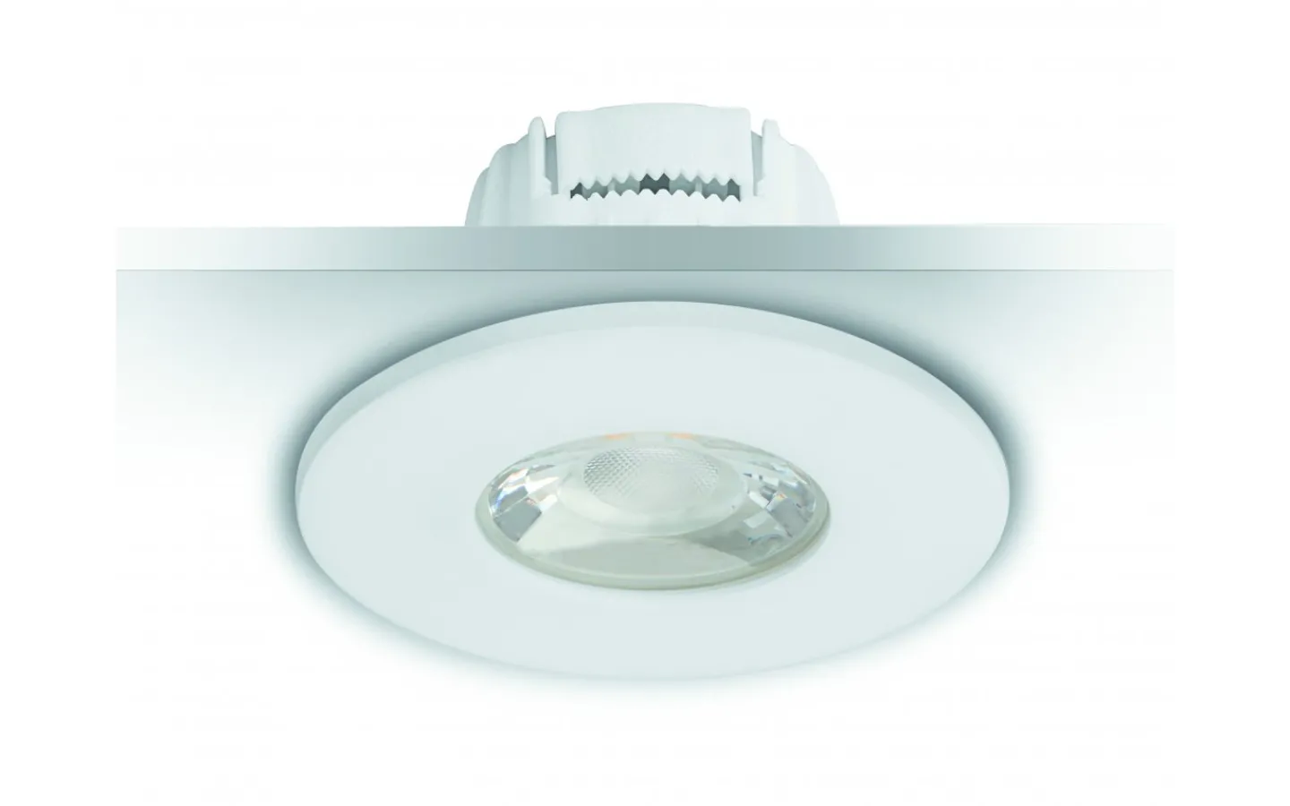 Downlights, Spotlight|230V Led Spotlights<Malmbergs MD-881 Downlight 2700K 4,5W Vit 230V IP44