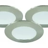 Malmbergs MD-232 Downlight 3000K 3x10W, Satin 230V IP44 3-Pack* Downlights, Spotlight|230V Led Spotlights
