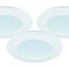 Malmbergs MD-232 Downlight 3000K 3x10W Vit 230V IP44 3-Pack* Downlights, Spotlight|230V Led Spotlights