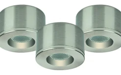 Downlights, Spotlight|Minispotlights & Ledpuckar<Malmbergs MD-29 Downlightset 2700K 3x1,6W Satin 230V IP44