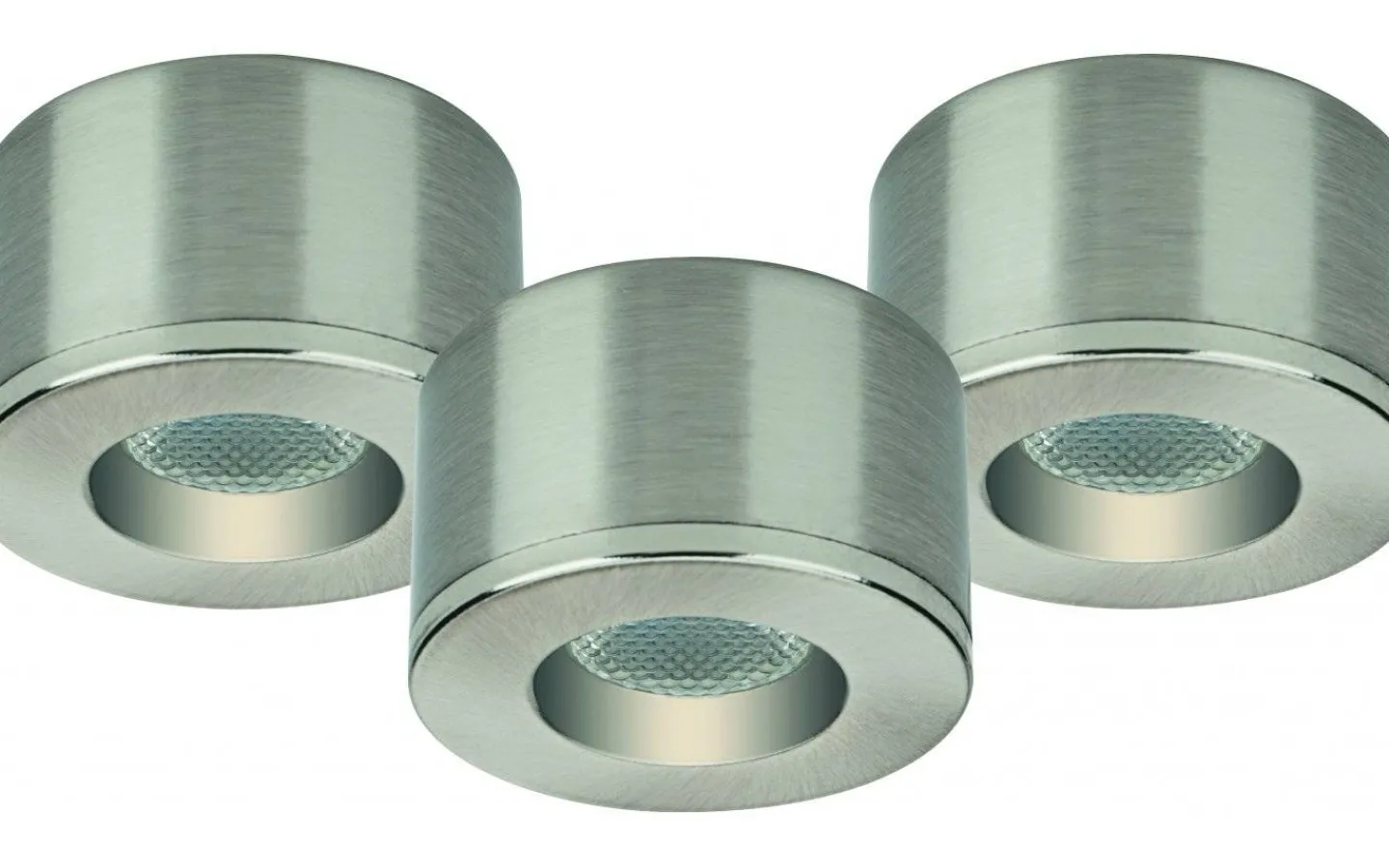 Downlights, Spotlight|Minispotlights & Ledpuckar<Malmbergs MD-29 Downlightset 2700K 3x1,6W Satin 230V IP44