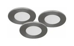 Malmbergs MD-305 LED Downlight 3x175LM, Satin* Minispotlights & Ledpuckar|Bänkbelysning