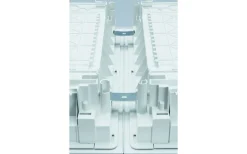 Normkapslingar, Mätarskåp<Malmbergs Mediacentral, infälld, 5 rad, 36+6 mod, IP40