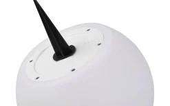 Melo solcellslampa med jordspett, 20cm, vit RGBW IP67