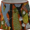 Mönstrade Lampskärmar<Hallbergs Melodi Lampskärm Ø36cm Orange Stig Lindberg