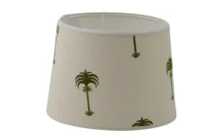 Mönstrade Lampskärmar<Hallbergs Menara Lampskärm Ø30cm Olive by Clark & Clark