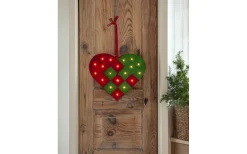 Batteri Julpynt Inomhus|Julpynt Inomhus<Star Trading Merry Hängande Dekoration 22cm Röd/Grön